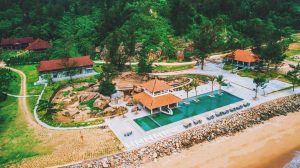 toàn cảnh quỳnh viên resort hà tĩnh