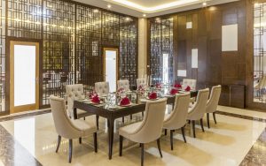 phòng ăn vip mường thanh luxury